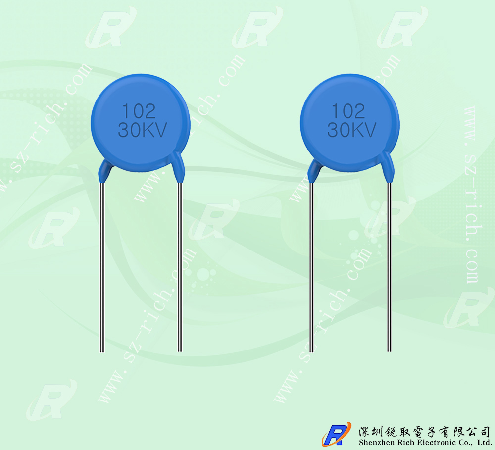 超高压瓷片电容 102 30kv
